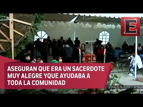 Dan último adiós a sacerdote asesinado en Los Reyes La Paz