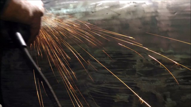 Pulley Surface Grinding at Veligonda Tunnel Project (Andhra Pradesh)