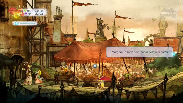 Child of Light - Gameplay Comentada #7 (Sobre Ratos e Magna) parte 1