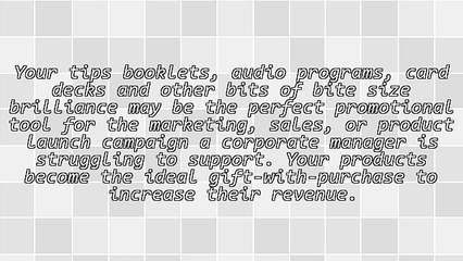 Booklet Tips - June Is Ideal