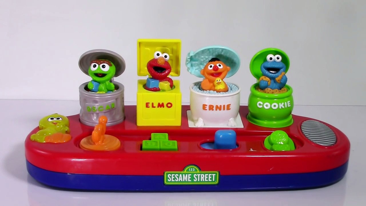 И печенье Эрни монстр Оскар Пальс выскакивать кунжут пение Улица elmo