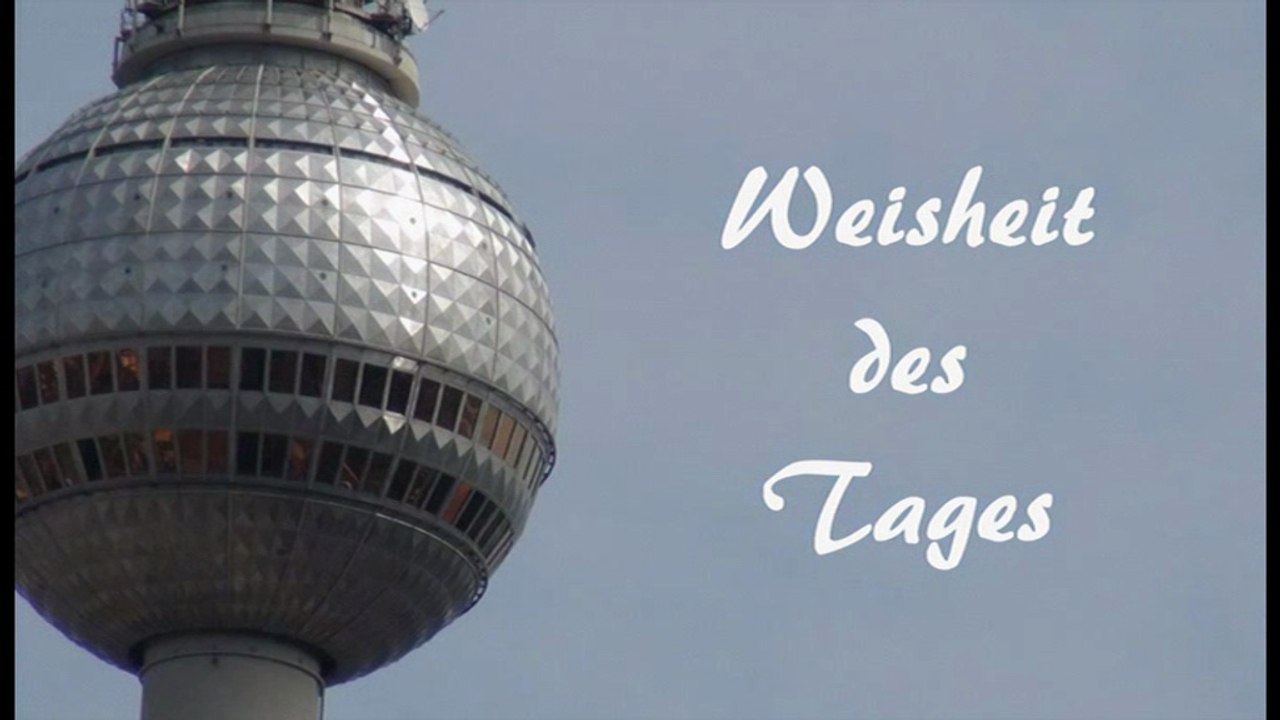 Weisheit des Tages 01 - Alberto Moravia