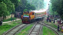 Grand opening of Khulna Kolkata Maitree Express Train / Entering Jessore Junction Railway Station, Bangladesh