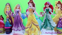 Acortar muñecas vestirse moda magia princesa disney