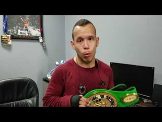 WBC Champ Luis "Latin Legend" Yanez Shows The Green Belt EsNews Boxing
