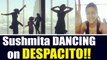 Sushmita Sen DANCING with DAUGHTERS, video goes VIRAL | FilmiBeat