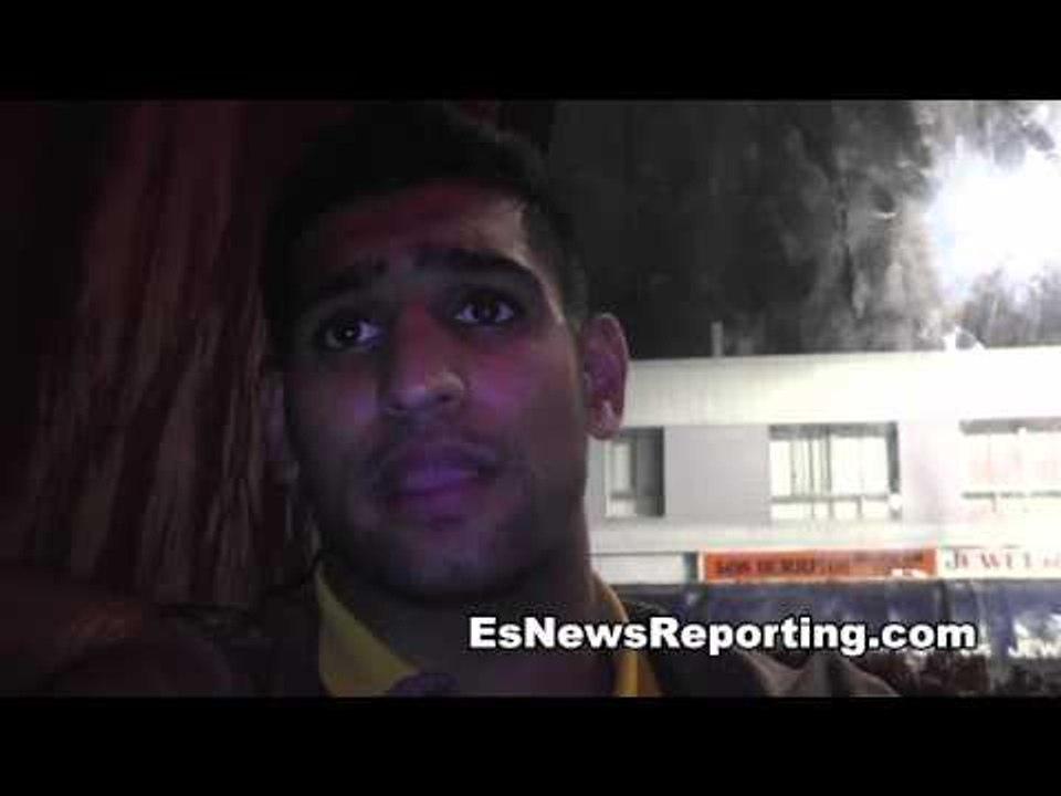 Amir Khan on Marcos Maidana vs Josesito Lopez ...