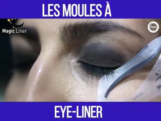 Fini les maquillages ratés.. pochoirs pour eyeliner