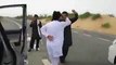 Pakistani Funny Dance on Go Nawaz Go on Dubai Main Highway .
