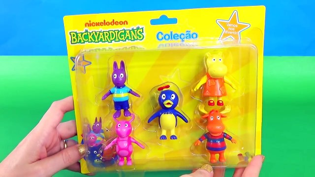 Backyardigans Toys Pablo Tyrone Uniqua Tasha Austin Nickelodeon -  Dailymotion Video