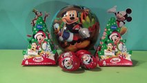 Noël des œufs souris déballage Surprise mickey clubhouse surprise santa claus kinder