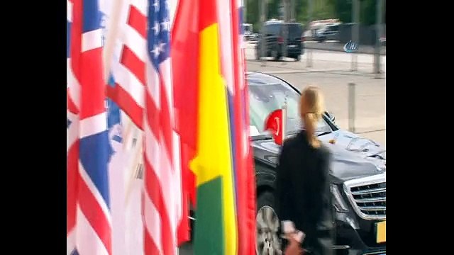 Cumhurbaşkanı Erdoğan G20 Zirvesi için konferans merkezine geldi