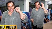 Veteran Actor Dharmendra Poses For Media Photographers