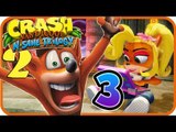 Crash Bandicoot N. Sane Trilogy Walkthrough Part 3 (PS4) Crash 2 - World 3