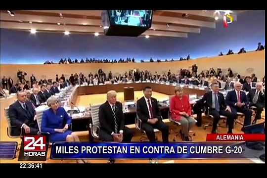 Cumbre del G20: así fue el saludo entre Donald Trump y Vladimir Putin