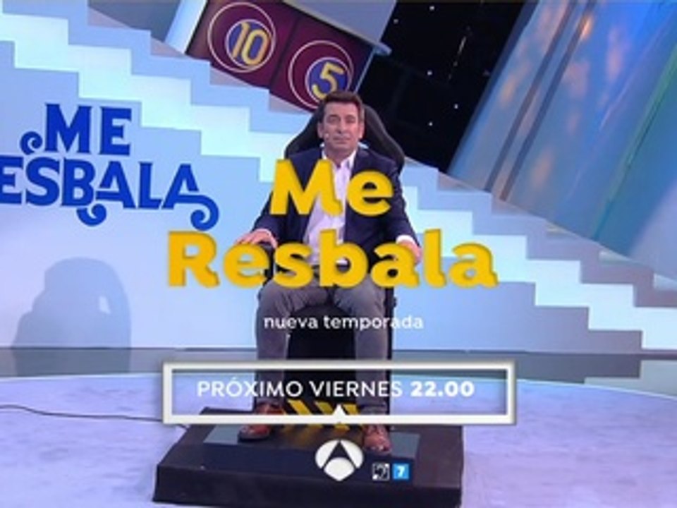 Promo Estreno De Me Resbala 2017, Antena 3