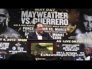 Adrien Broner and Floyd Sr on Mayweather Beating Guerrero - EsNews Boxing
