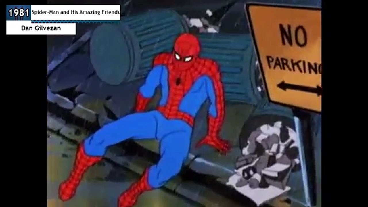 Evolution of Spider-Man in Cartoons in 11 Minutes (2017) K-COC