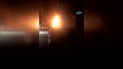 Bismil'de Trafoda Çıkan Yangın Mahalleliyi Korkuttu