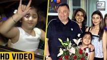 Neetu Kapoor's CUTE GRAND DAUGHTER Poses For Media
