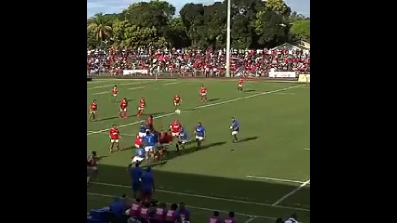 Tonga - Samoa : le bel offload