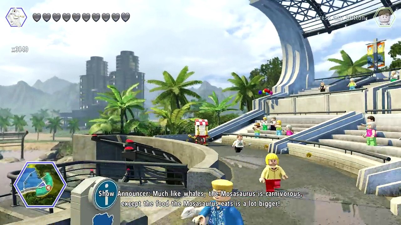 MOSASAURUS Vs INDOMINUS REX - LEGO Jurassic World