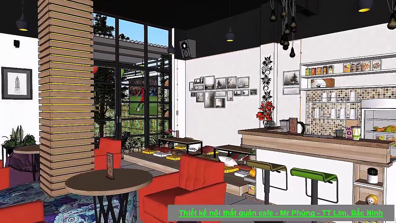 Charming Home - Thiết Kế Nội Thất Quán Cafe - PHÙNG - TT Lim