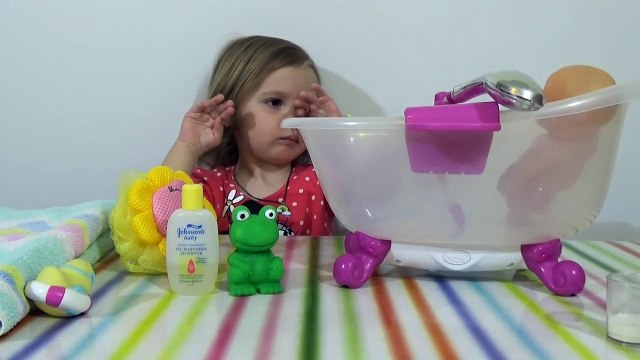 Bain poupée drôle dans le le le le la temps équipe Dans le baignent bain pupsika jeu de poupée bébé drôle