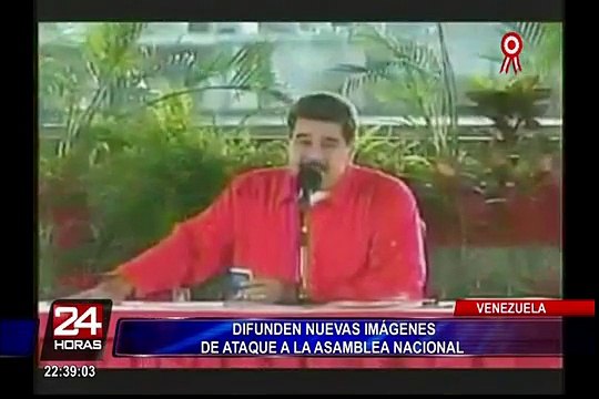 Venezuela: difunden nuevas imágenes de ataque a Asamblea Nacional