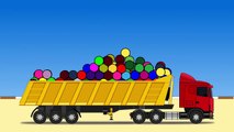 Caricaturas sobre el desarrollo de 4 coches transportador de dibujos animados sobre el transporte de animales