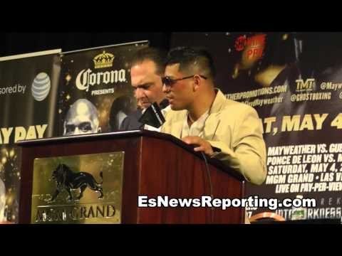 Abner Mares On TKO Ponce De Leon Post Fight Presser