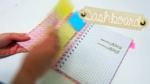 DIY PLANNER Supplies! FREE stickers, Cover, Dividers, Dashbobard & more!