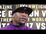 Floyd Mayweather post fight press conference EsNews Boxing