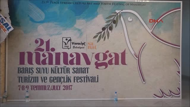 Antalya Manavgat Barış Suyu Festivali Renkli Başladı