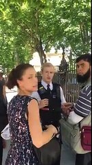 Muslim man on his way to Jummah prayers stopped, handcuffed and searched because he was wearing too many clothes! #WearingClothesWhileMuslim #London