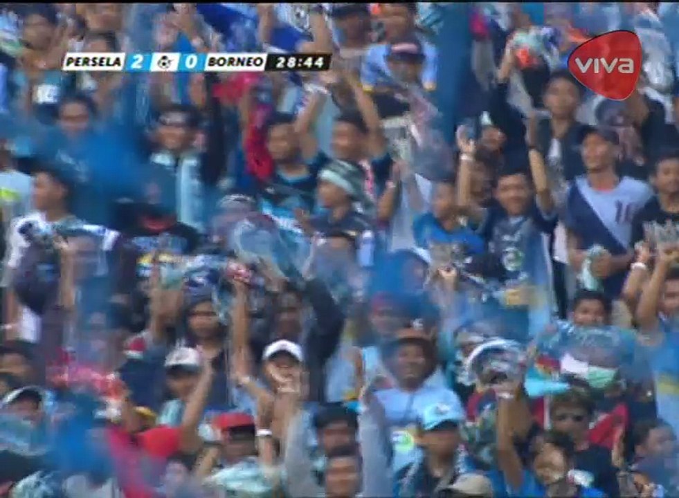 Gol dan Highlight Persela Lamongan vs Borneo FC
