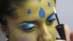 Native Indian American girl - Pocahontas face painting & makeup tutorial