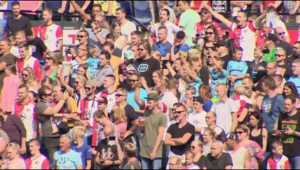 08-07-2017 Geen vuurwerk bij openbare training Feyenoord