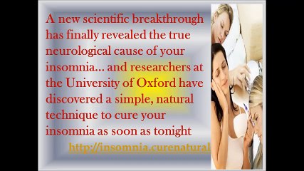 Recovering Alcholic,  Cure for Permanant Insomnia