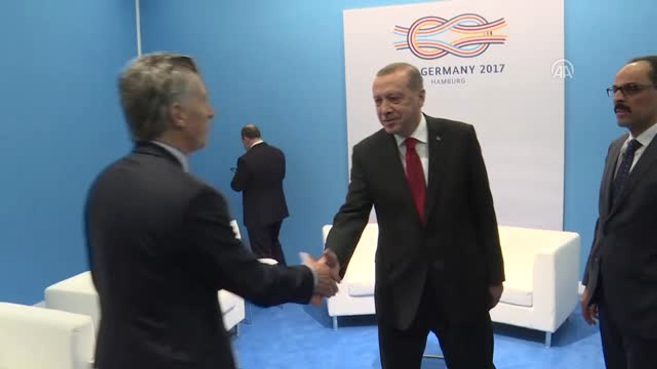 Erdoğan, Arjantin Devlet Başkanı Mauricio Macri Ile Görüştü