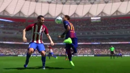 PES 2018 - Gameplay Compilation #3 _ SKILLS & BODY CONTACT