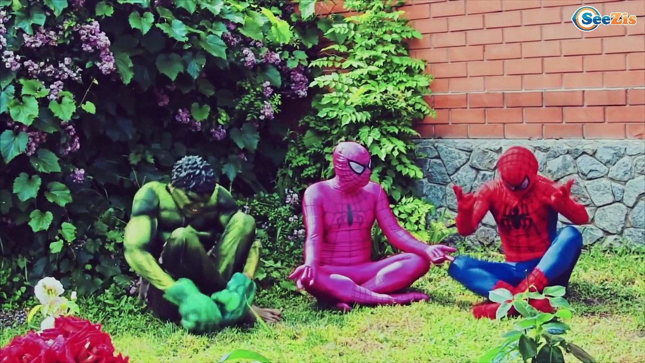 Frozen Elsa & Spiderman GOT SICK w/ Princess Anna Spidergirl Maleficent Superheroes in Real Life
