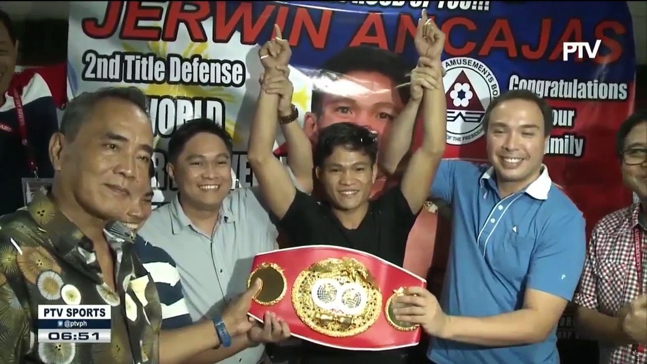 SPORTS BALITA: Mainit na pagsalubong kay Jerwin Ancajas