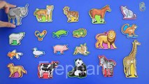 Little People Big Animal Zoo Learning Animals Names and Sounds for kids with toys