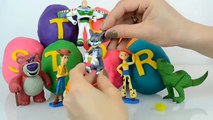 Bourdonner des œufs enfants Nouveau pâte à modeler histoire jouet jouets boisé 4 surprise disney pixar lightyear rex mov