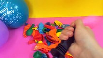 Et ballon des ballons anniversaire les couleurs éducation pour content enfants Apprendre jouet surprise