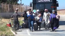 Kilis Bayram Için Ülkelerine Giden Suriyeliler'in Dönüşleri Sürüyor