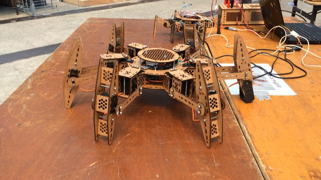 Maker faire : Robots du collège Hector Berlioz