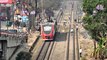 Dhaka Bound Comilla Commuter Train Passing Kuril in 4K