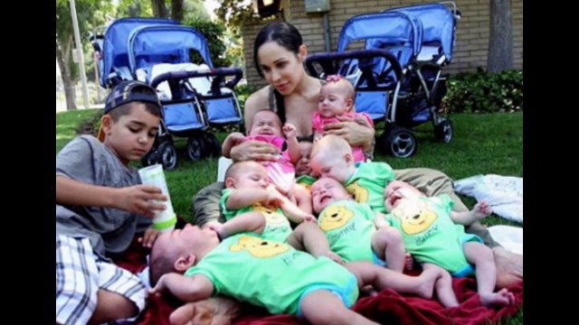 Gruaja lindi 8 fëmijë, binjakët Nadya Suleman